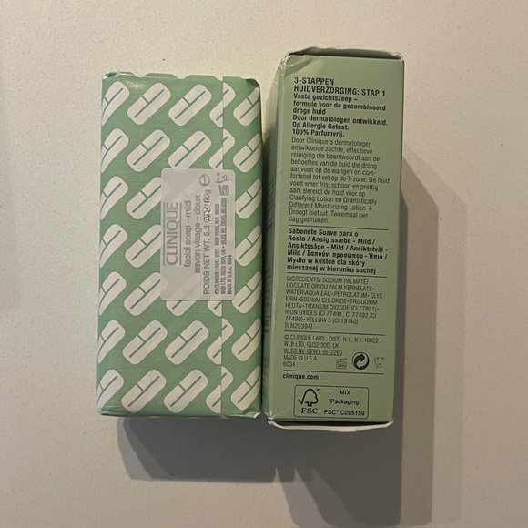 NEW RARE Clinique Facial Soap Mild 5.2 oz / 150g - Box Slightly Damaged HTF - Picture 5 of 5
